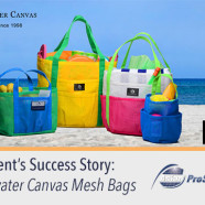 A Client Success Story: Saltwater Canvas Mesh Bags
